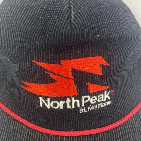Vintage North Peak At Keysotne Corduroy Cap Hat - Picture 2 of 10